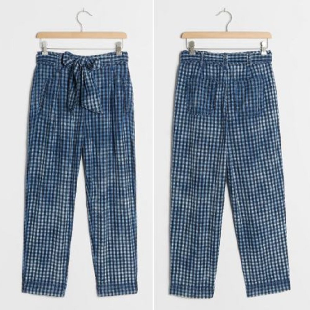 Anthropologie Maeve Avryl Bleached Slim Pants